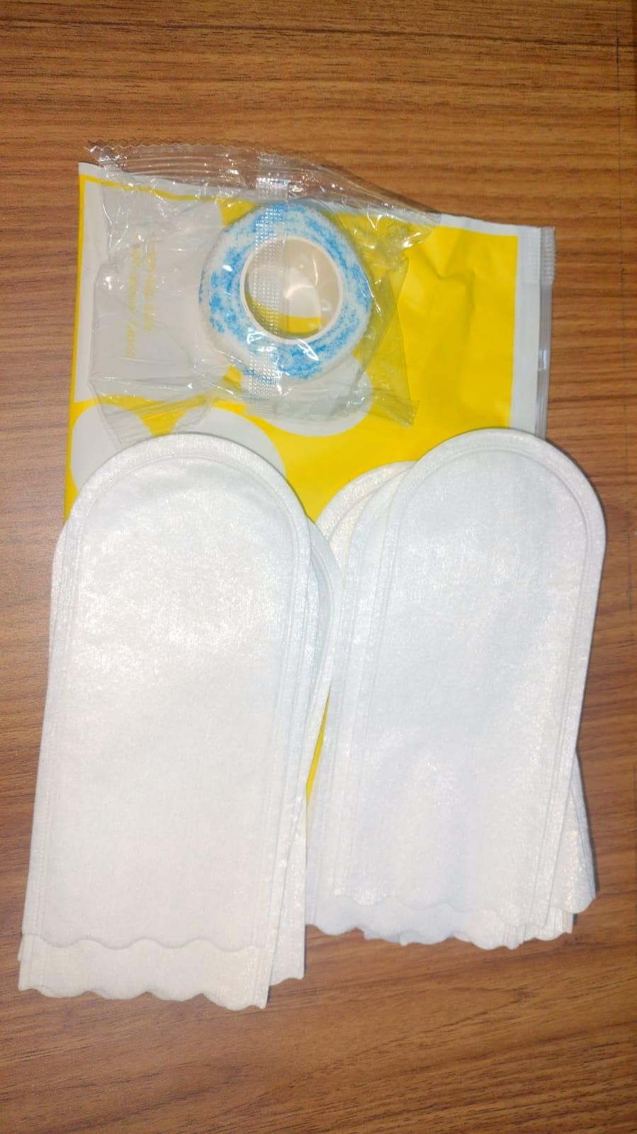 Water Resistant Lining Design Eco Non-woven Dog Boots Easy-tie Bandage Pet Palm Sleeve Cover for Walking Outdoor Shoes for Medium and Large Dogs