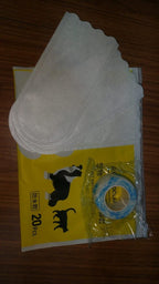 Water Resistant Lining Design Eco Non-woven Dog Boots Easy-tie Bandage Pet Palm Sleeve Cover for Walking Outdoor Shoes for Medium and Large Dogs